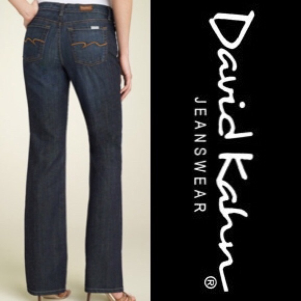 David Kahn Lauren Boot Cut Blue Denim Jeans 10